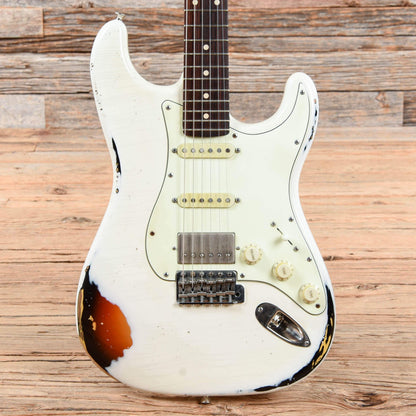 Xotic California Classic XSC-2 Vintage White Over Sunburst 2019 Electric Guitars / Solid Body