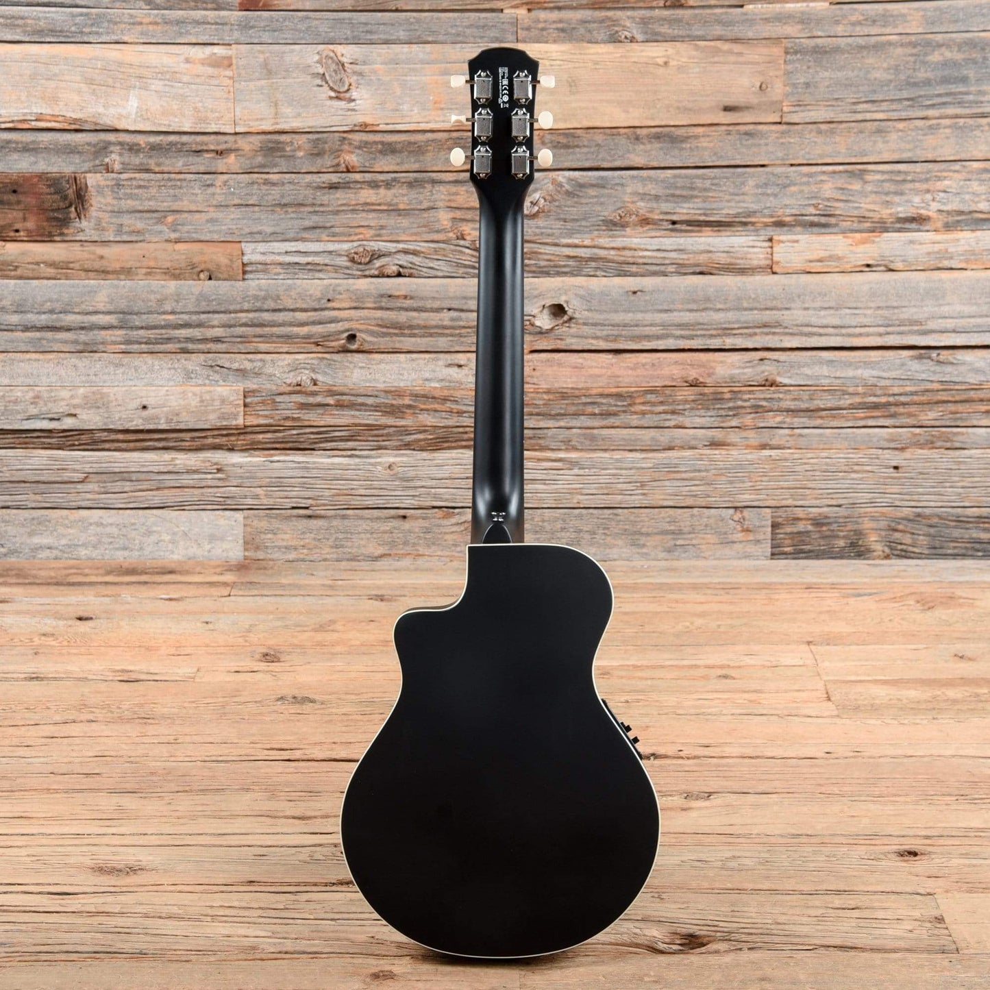 Yamaha 3/4-Size Thinline Spruce/Meranti Black w/Pickup Acoustic Guitars / Built-in Electronics