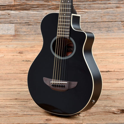 Yamaha 3/4-Size Thinline Spruce/Meranti Black w/Pickup Acoustic Guitars / Built-in Electronics