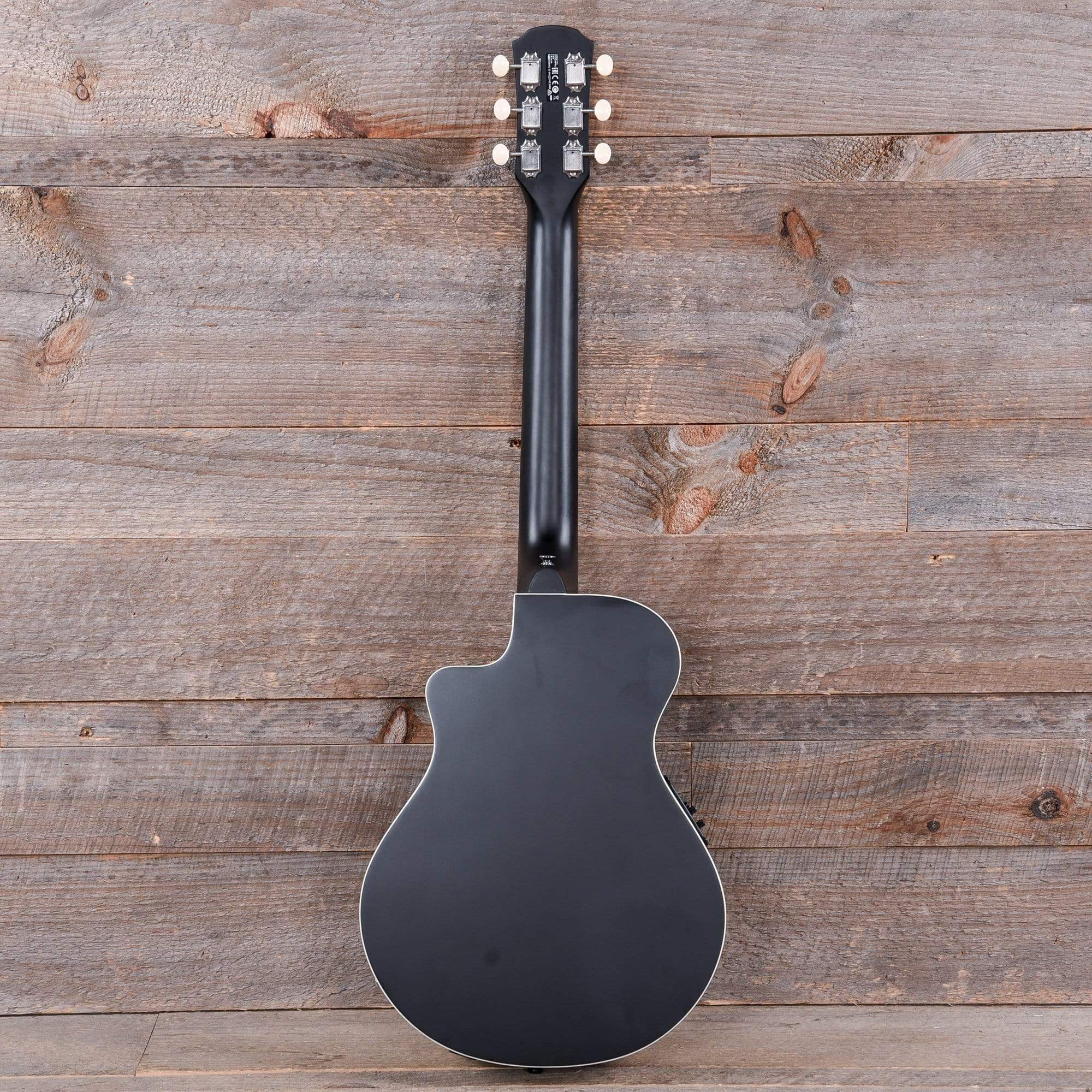 Yamaha 3/4-Size Thinline Spruce/Meranti Black w/Pickup Acoustic Guitars / Built-in Electronics
