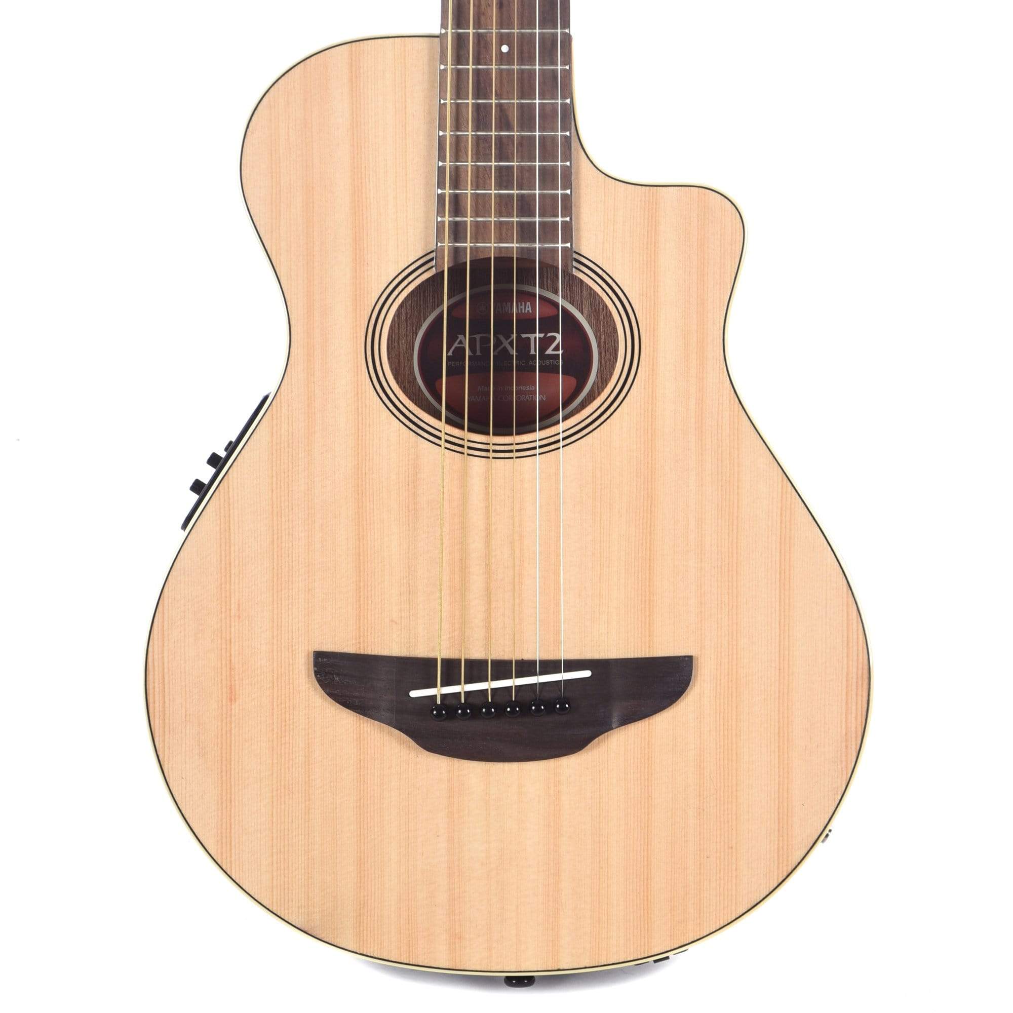 Yamaha 3/4-Size Thinline Spruce/Meranti Natural w/Pickup Acoustic Guitars / Built-in Electronics