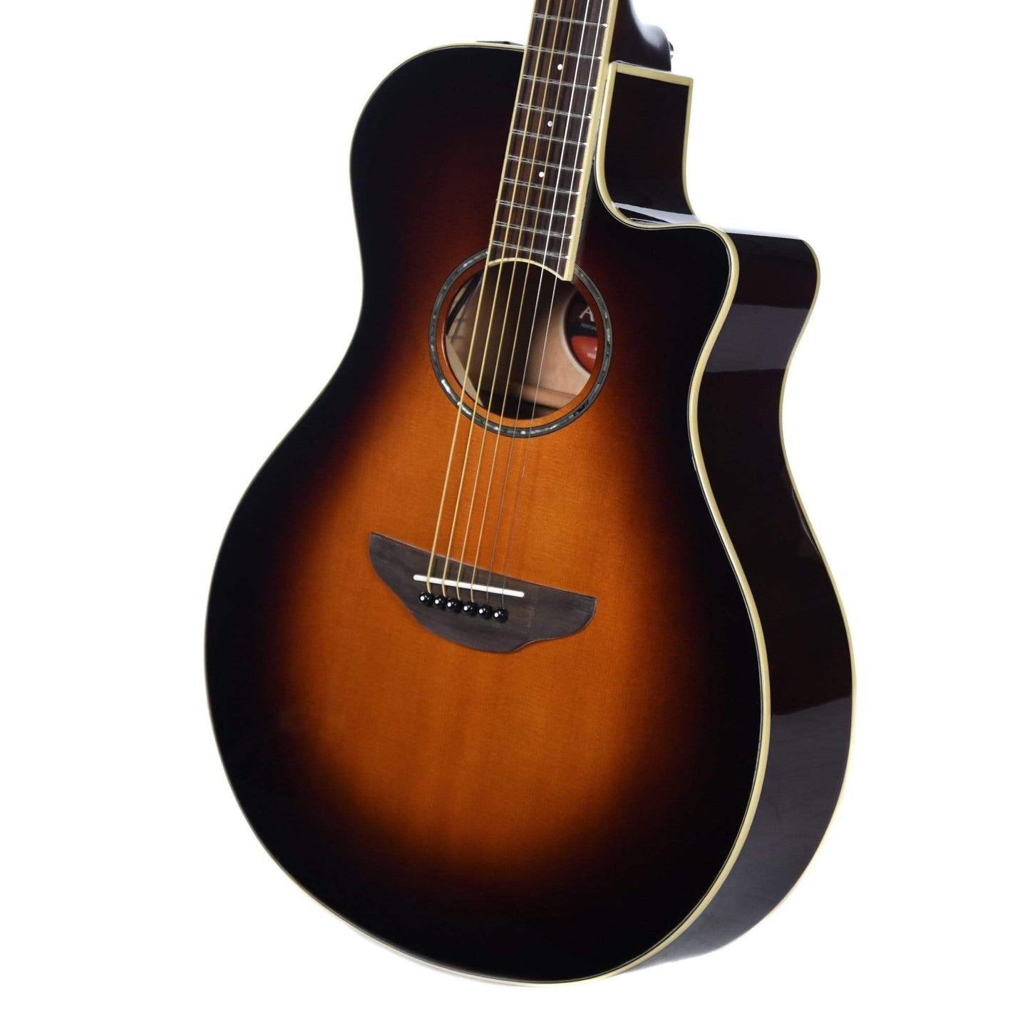 Yamaha APX600 Thinline Acoustic/Electric Guitar Old Violin Sunburst Acoustic Guitars / Built-in Electronics