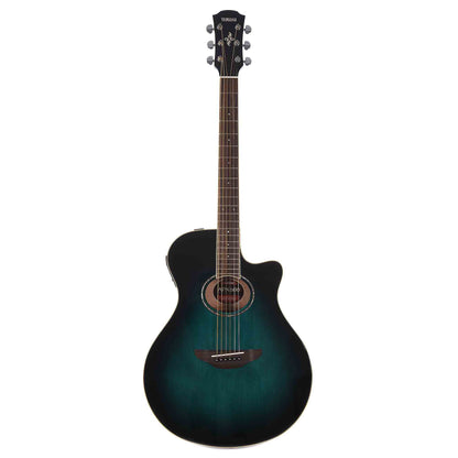 Yamaha APX600 Thinline Acoustic/Electric Guitar Oriental Blue Burst Acoustic Guitars / Built-in Electronics