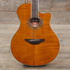 Yamaha APX600FM Flame Maple Amber Acoustic-Electric Guitar Acoustic Guitars / Built-in Electronics