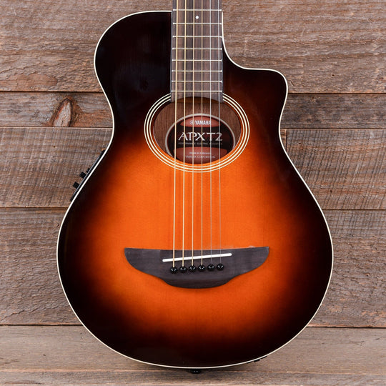 Yamaha APXT2 3/4-Size Thinline Spruce/Meranti Old Violin Sunburst w/Pickup Acoustic Guitars / Built-in Electronics