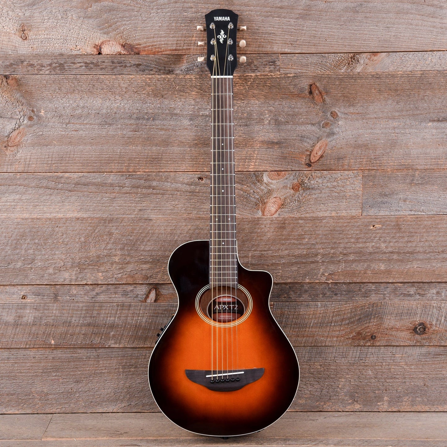 Yamaha APXT2 3/4-Size Thinline Spruce/Meranti Old Violin Sunburst w/Pickup Acoustic Guitars / Built-in Electronics