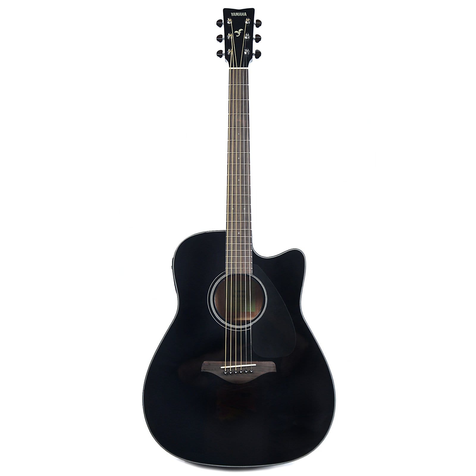 Yamaha FGX800C Dreadnought Cutaway Acoustic Limited Edition Black w/Electronics Acoustic Guitars / Built-in Electronics