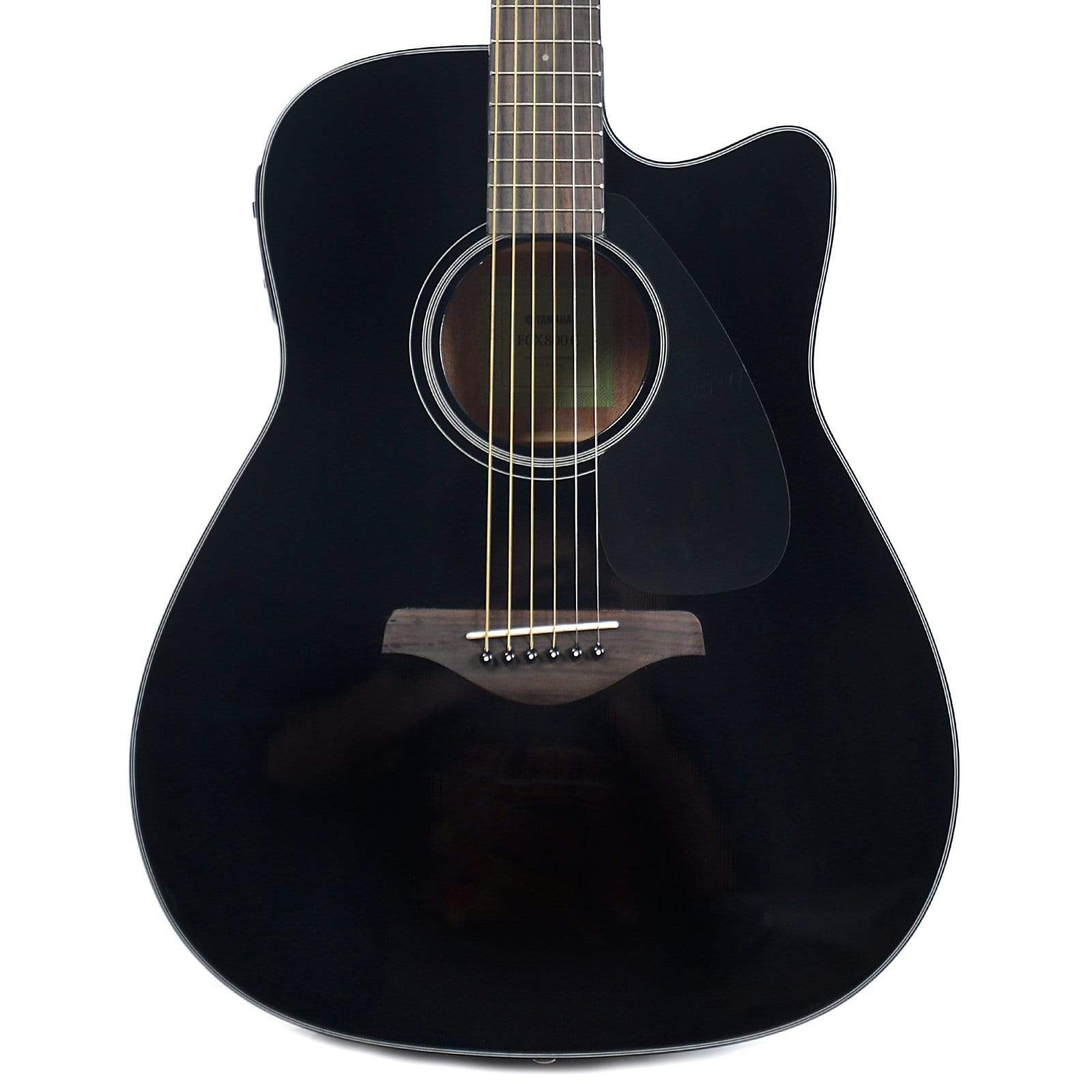 Yamaha FGX800C Dreadnought Cutaway Acoustic Limited Edition Black w/Electronics Acoustic Guitars / Built-in Electronics