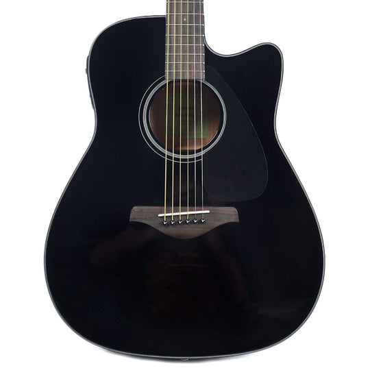 Yamaha FGX800C Dreadnought Cutaway Acoustic Limited Edition Black w/Electronics Acoustic Guitars / Built-in Electronics