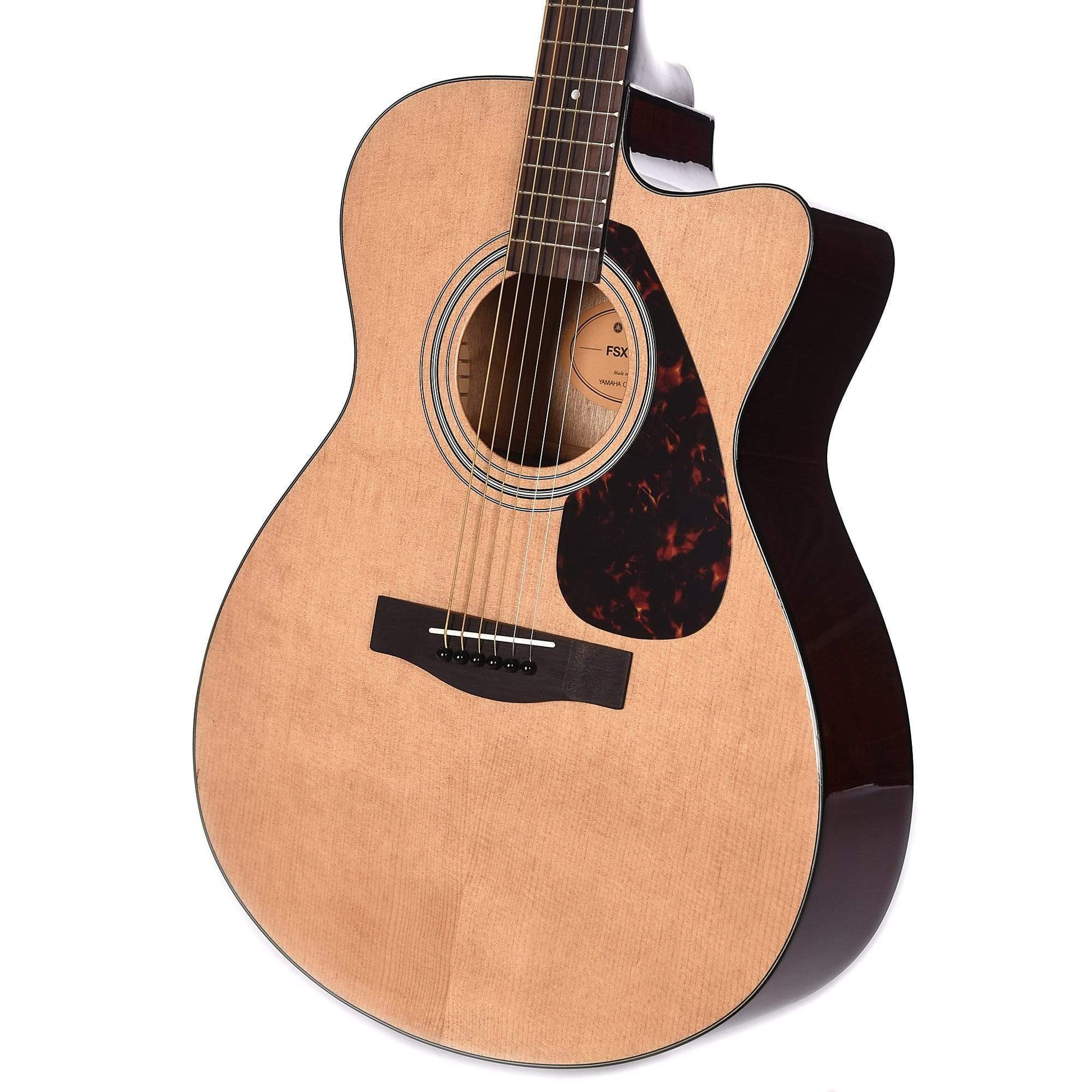 Yamaha FSX315C Acoustic Electric Guitar Natural w/Cutaway Acoustic Guitars / Built-in Electronics