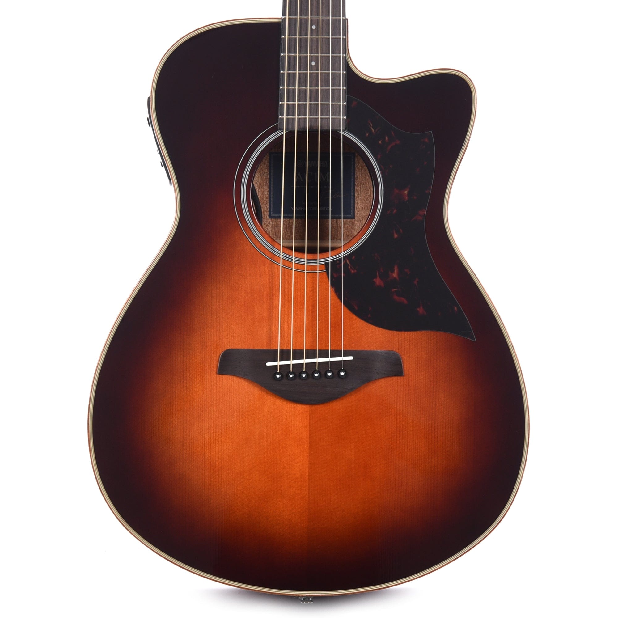 Yamaha A Series AC1M Acoustic-Electric Sitka/Mahogany Tobacco Brown Sunburst Acoustic Guitars / Classical