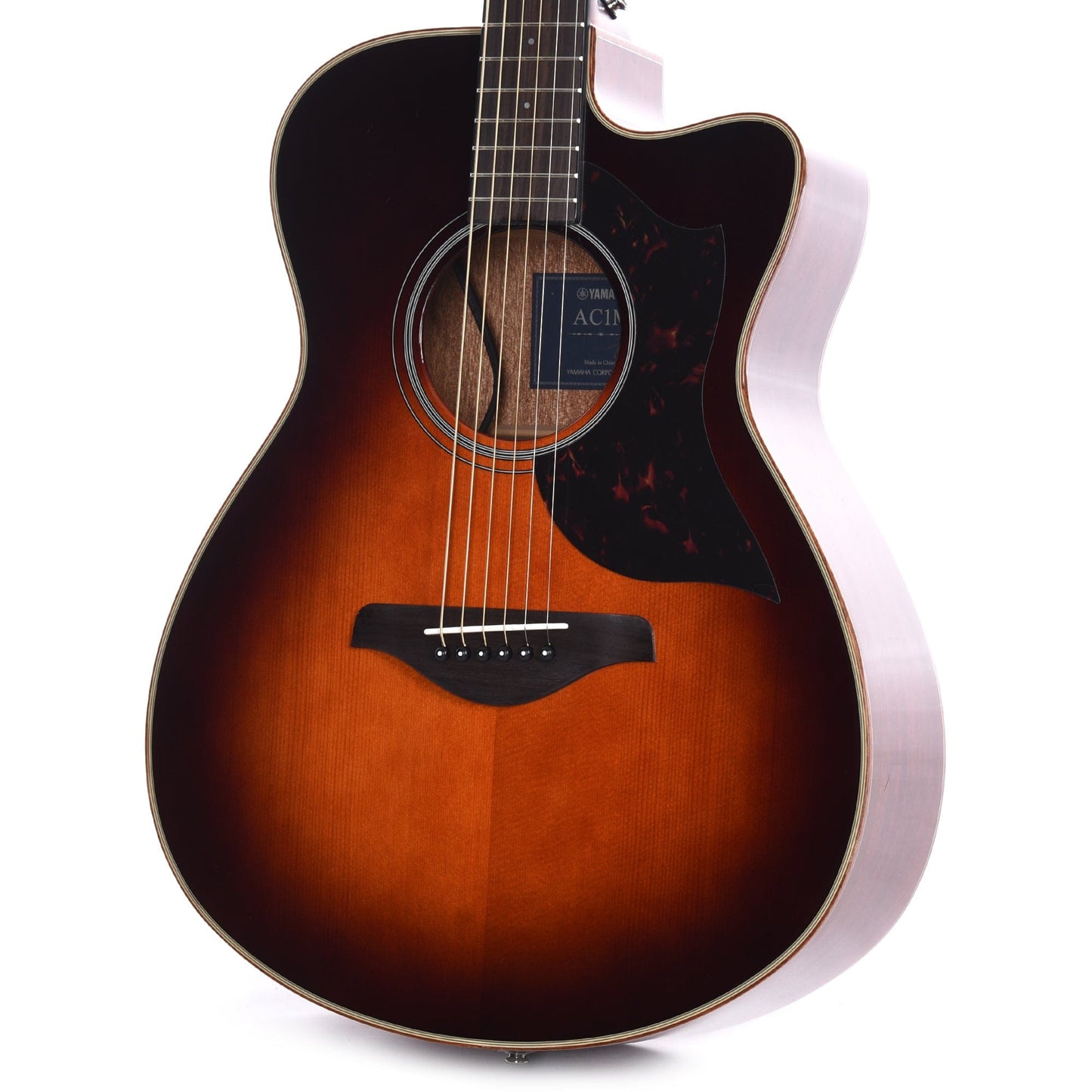 Yamaha A Series AC1M Acoustic-Electric Sitka/Mahogany Tobacco Brown Sunburst Acoustic Guitars / Classical