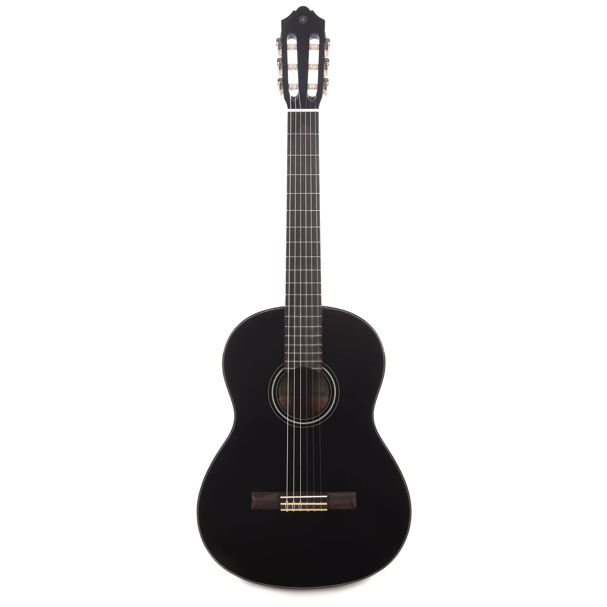 Yamaha Full Size Student Nylon Acoustic Guitar Black Acoustic Guitars / Classical