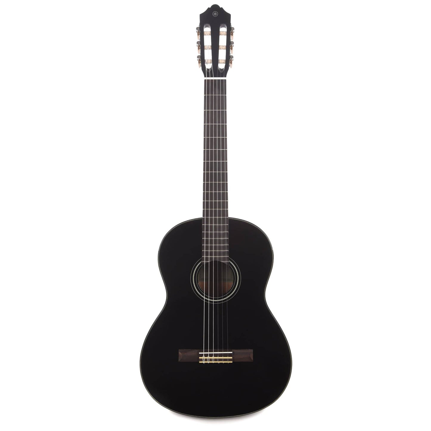 Yamaha Full Size Student Nylon Acoustic Guitar Black Acoustic Guitars / Classical
