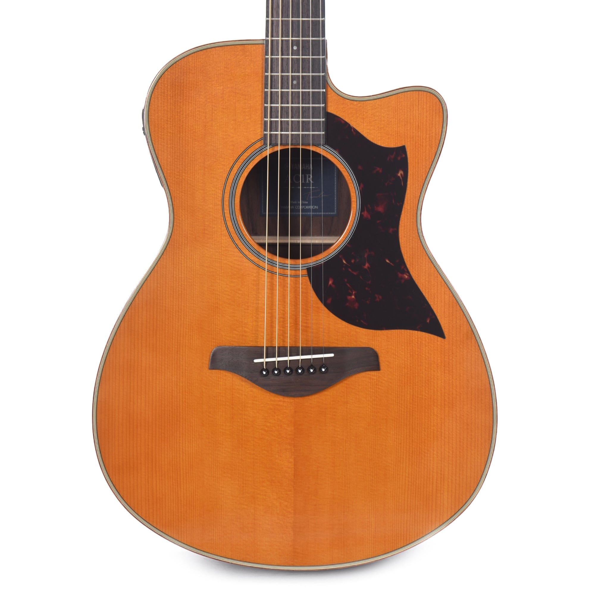 Yamaha A Series AC1R Acoustic-Electric Sitka/Rosewood Vintage Natural Acoustic Guitars / Concert