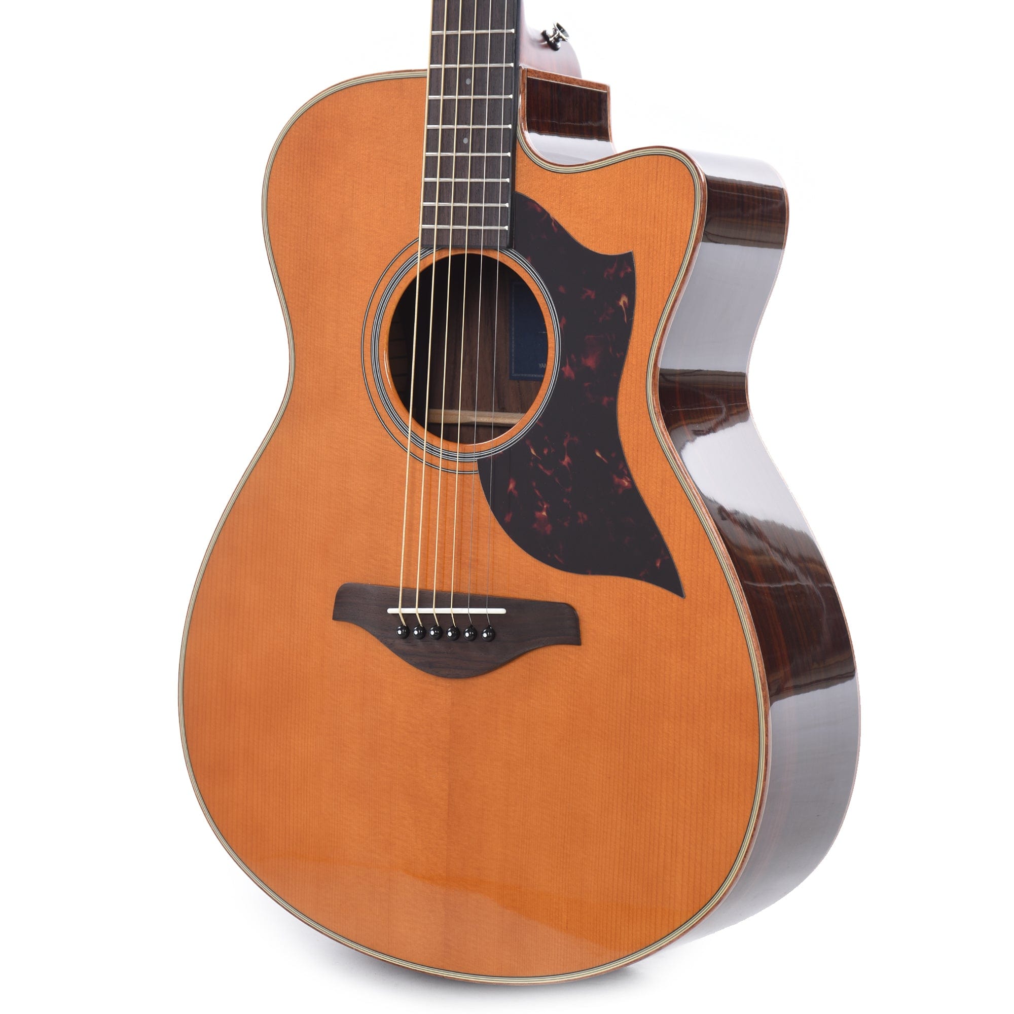 Yamaha A Series AC1R Acoustic-Electric Sitka/Rosewood Vintage Natural Acoustic Guitars / Concert