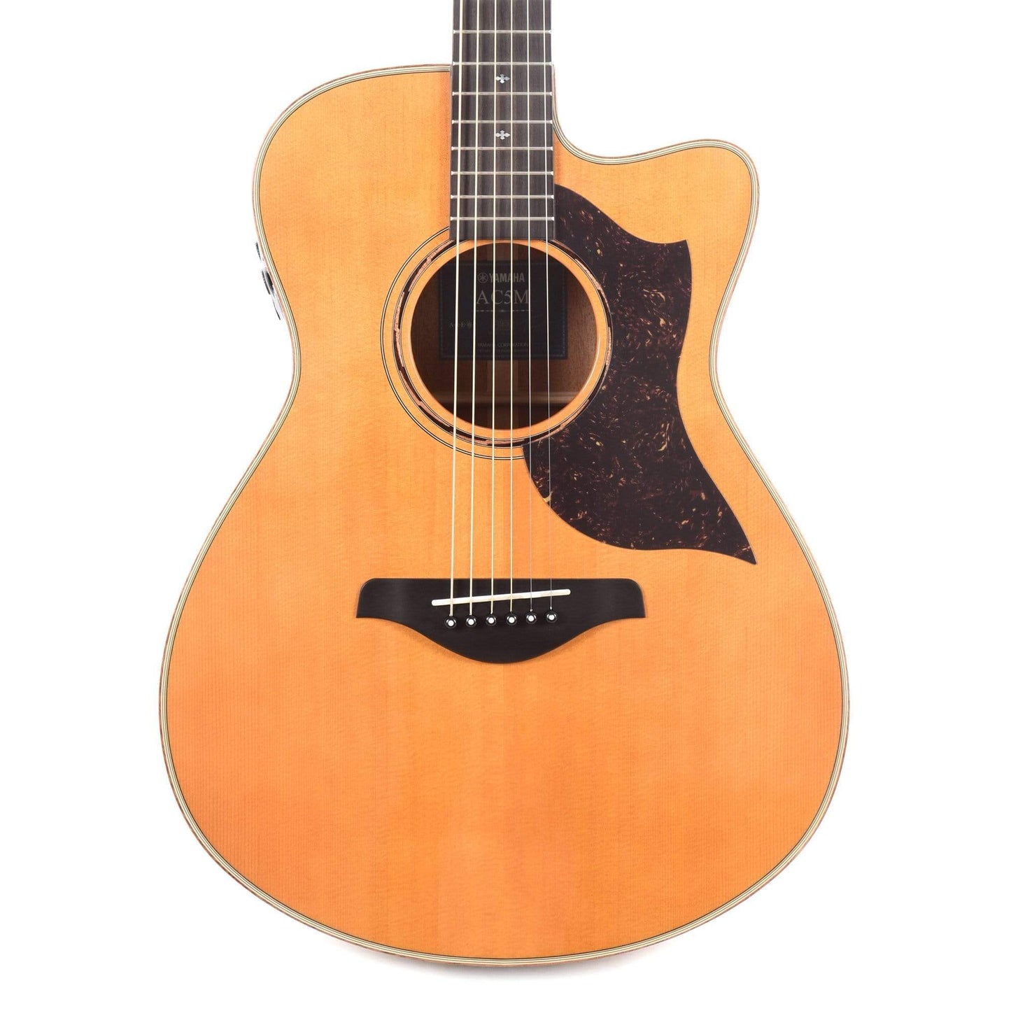 Yamaha A Series AC5M A.R.E Concert Cutaway Acoustic/Electric Vintage Natural Acoustic Guitars / Concert
