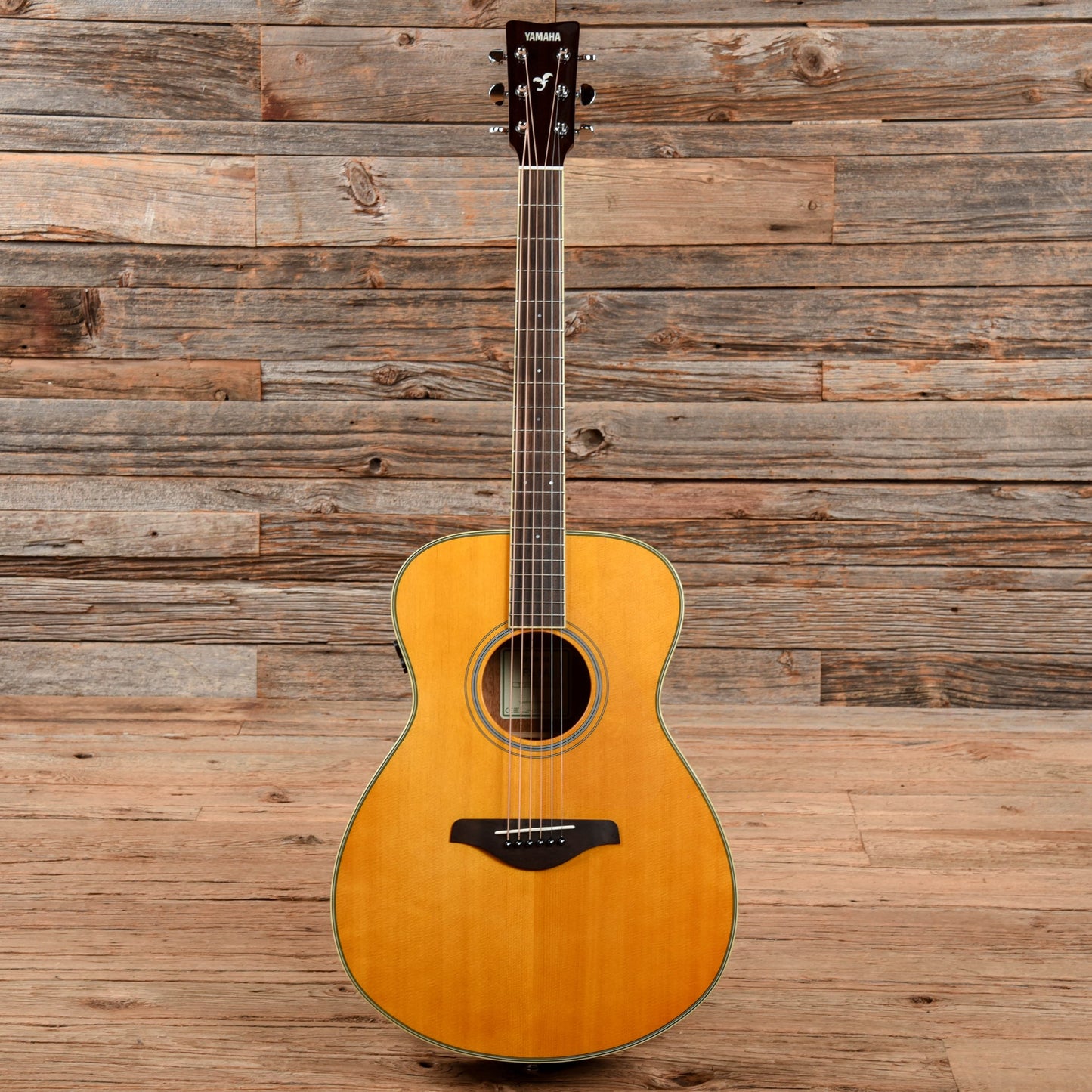 Yamaha FS-TA TransAcoustic Concert Natural Acoustic Guitars / Concert