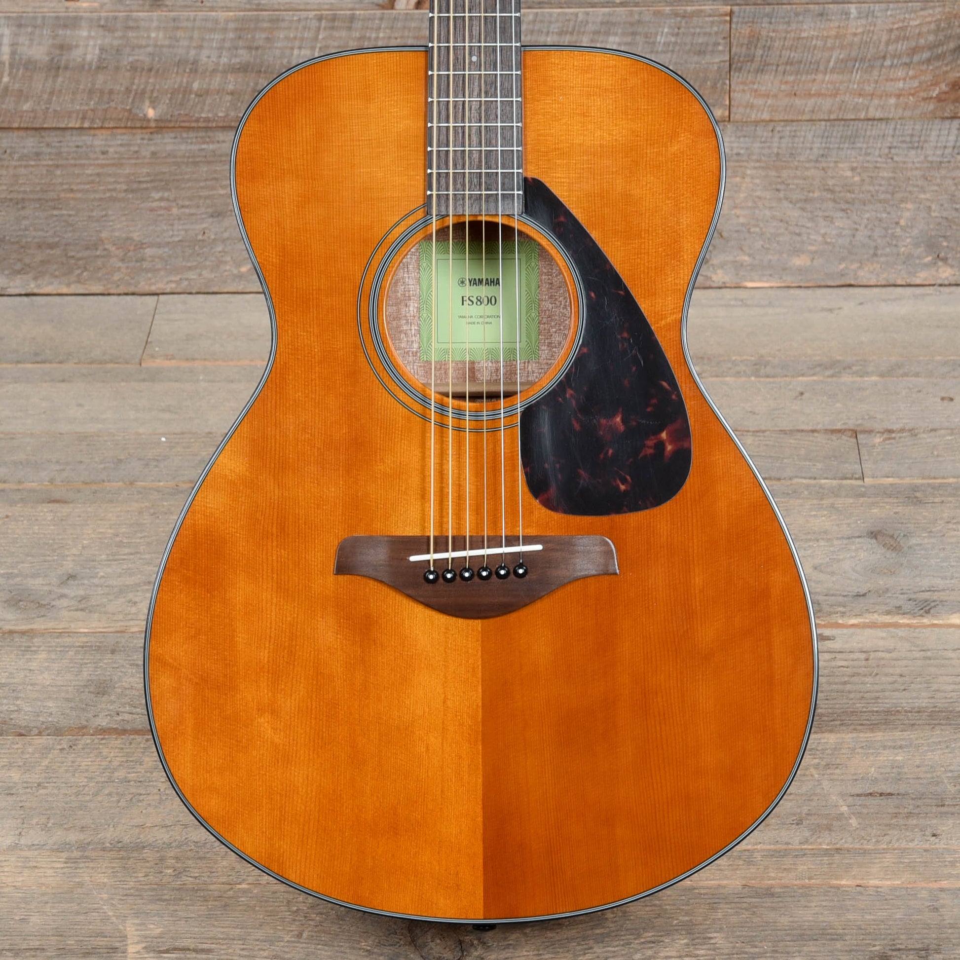 Yamaha FS800 T Concert Acoustic Limited Edition Tinted Natural Top Acoustic Guitars / Concert