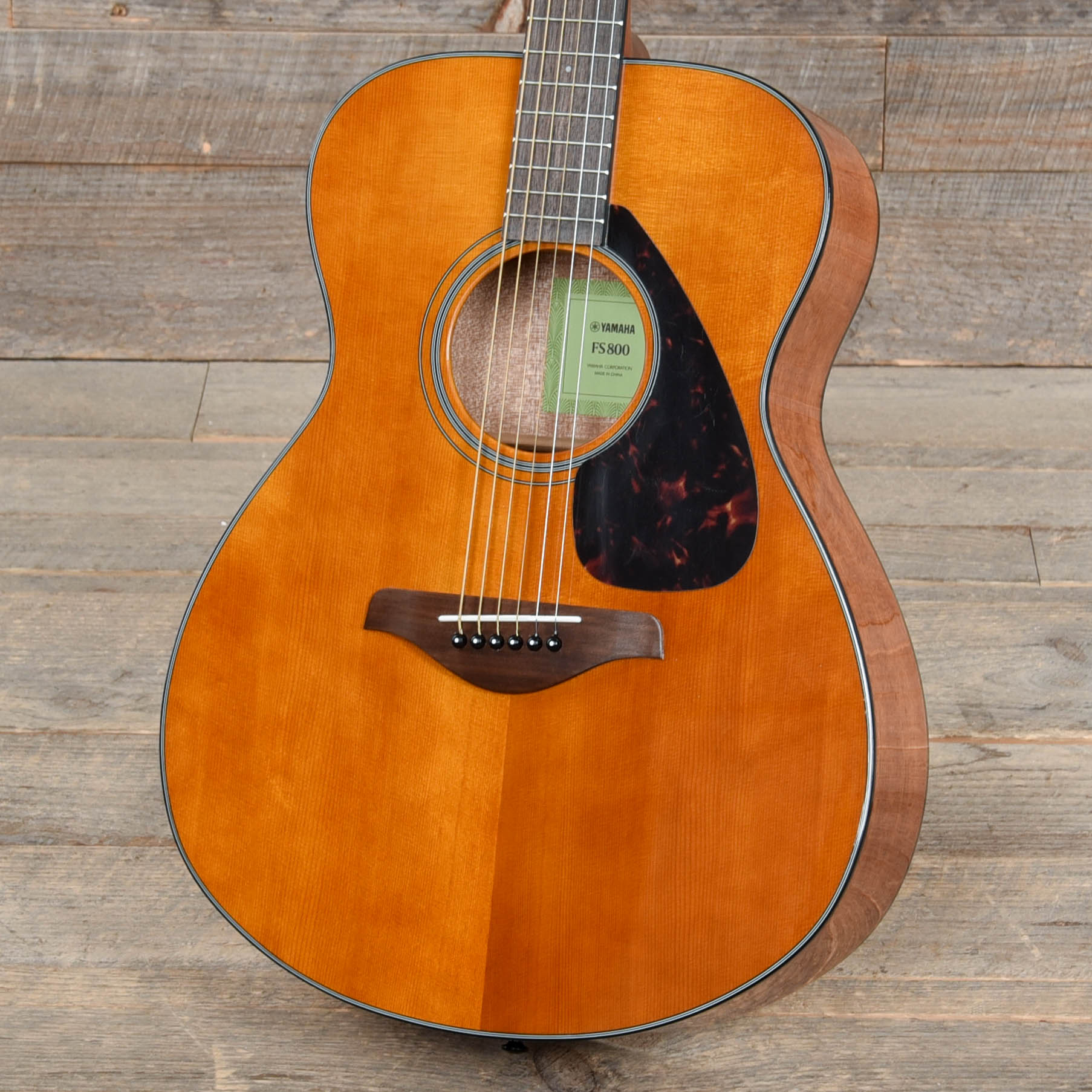 Yamaha FS800 T Concert Acoustic Limited Edition Tinted Natural Top ...