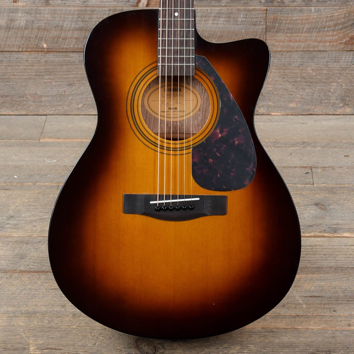 Yamaha KUA100 Keith Urban Concert Acoustic Tobacco Brown Sunburst Acoustic Guitars / Concert