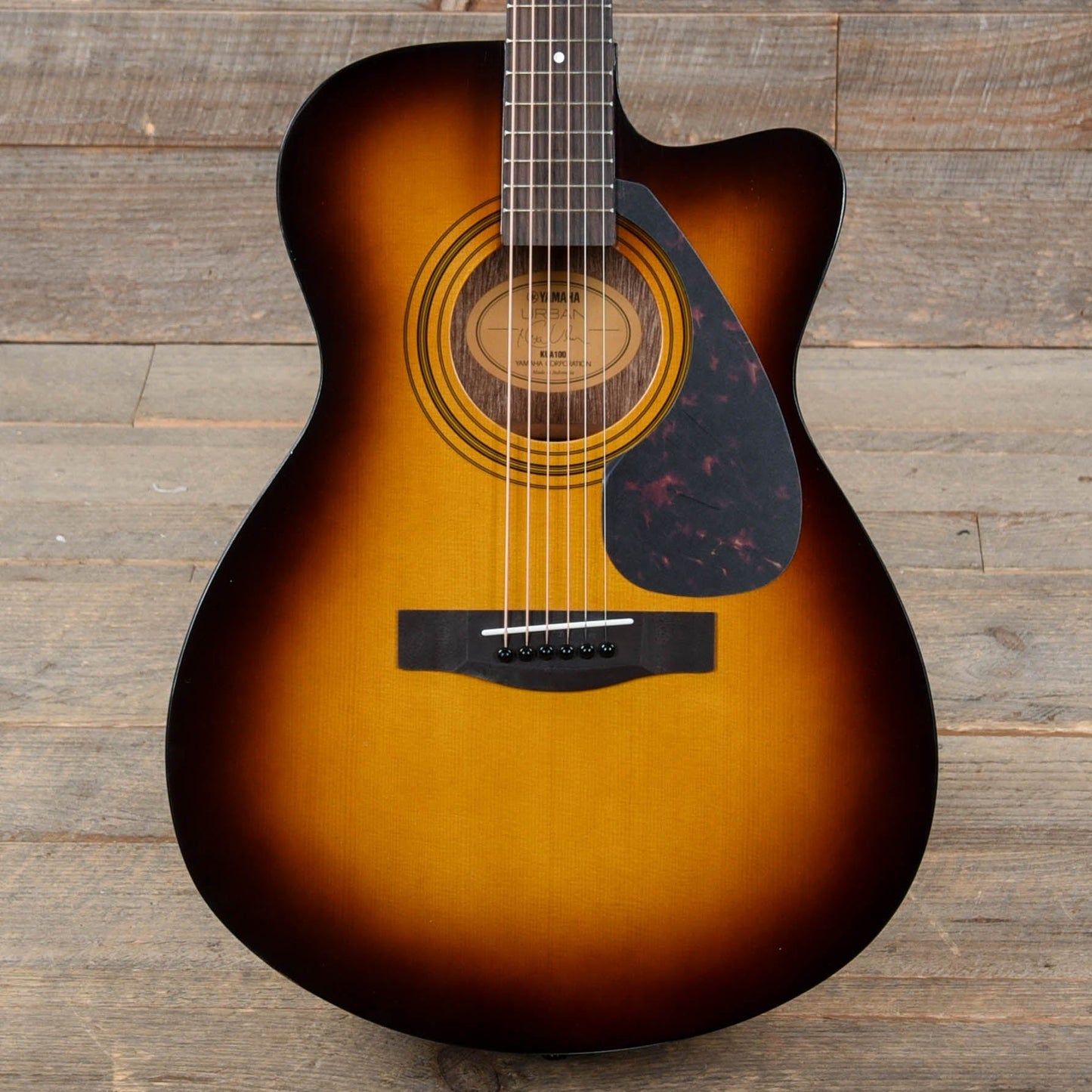 Yamaha KUA100 Keith Urban Concert Acoustic Tobacco Brown Sunburst Acoustic Guitars / Concert