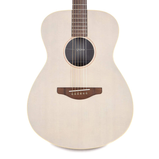 Yamaha STORIA I Concert Acoustic Off-White w/Passive Undersaddle Pickup Acoustic Guitars / Concert
