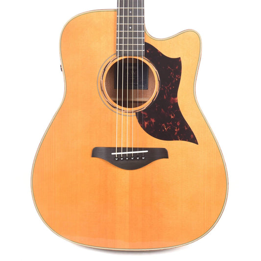 Yamaha A Series A3M Dreadnought Cutaway Acoustic/Electric Vintage Natural Acoustic Guitars / Dreadnought