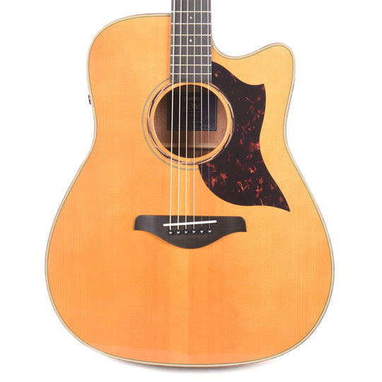 Yamaha A Series A3M Dreadnought Cutaway Acoustic/Electric Vintage Natural Acoustic Guitars / Dreadnought