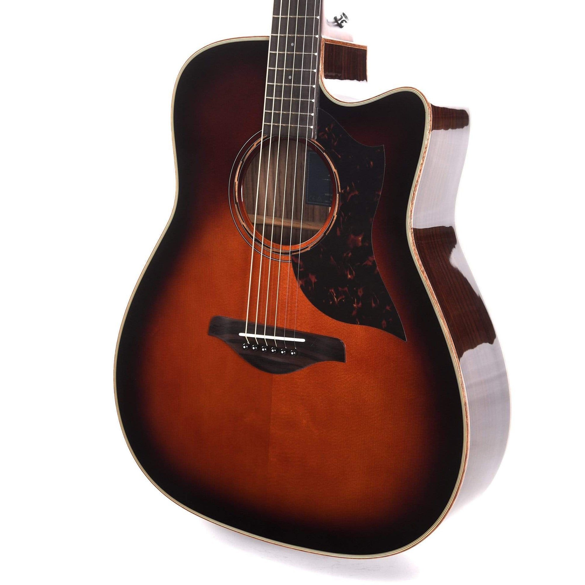 Yamaha A Series A3R Dreadnought Cutaway Acoustic/Electric Tobacco Brown Sunburst Acoustic Guitars / Dreadnought