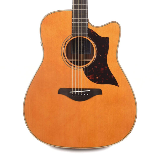Yamaha A Series A3R Dreadnought Cutaway Acoustic/Electric Vintage Natural Acoustic Guitars / Dreadnought