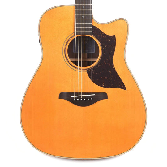 Yamaha A Series A5R A.R.E Dreadnought Cutaway Acoustic/Electric Vintage Natural Acoustic Guitars / Dreadnought