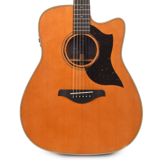Yamaha A Series A5R A.R.E Dreadnought Cutaway Acoustic/Electric Vintage Natural Acoustic Guitars / Dreadnought