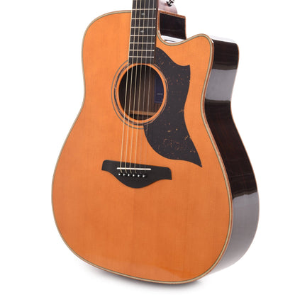 Yamaha A Series A5R A.R.E Dreadnought Cutaway Acoustic/Electric Vintage Natural Acoustic Guitars / Dreadnought