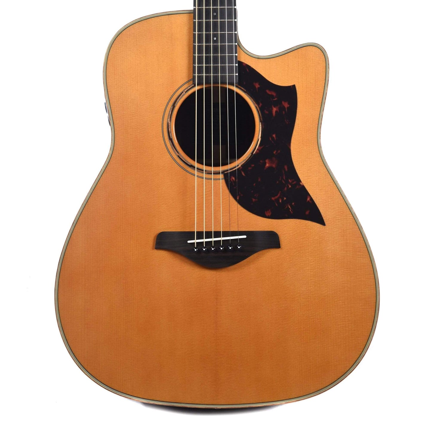 Yamaha A3R Vintage Natural Dreadnaught Cutaway Acoustic-Electric Acoustic Guitars / Dreadnought