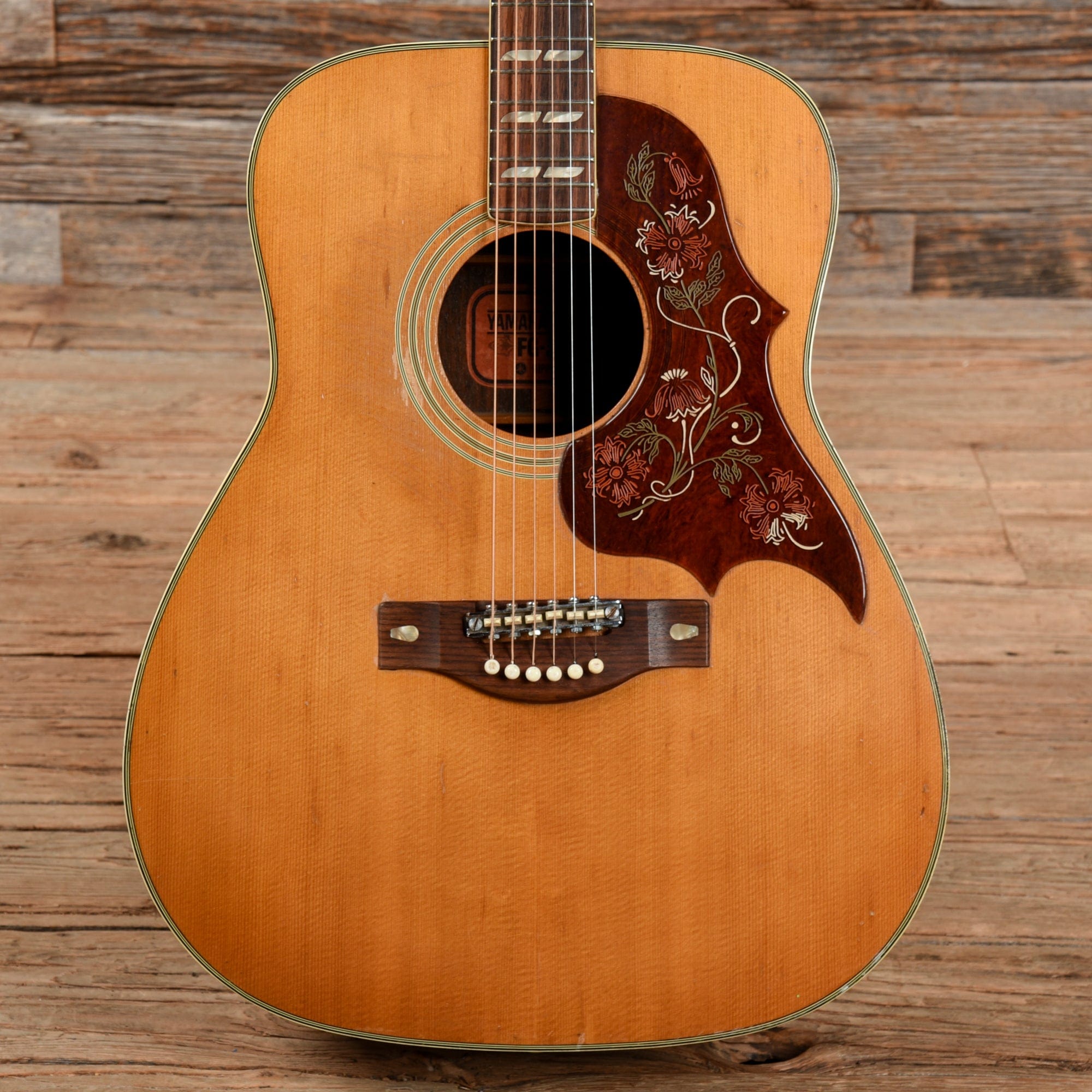 Yamaha FG-300 Natural 1970s Acoustic Guitars / Dreadnought