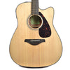 Yamaha FGX800C Folk Cutaway Acoustic-Electric Natural Acoustic Guitars / Dreadnought