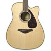 Yamaha FGX820C Folk Cutaway Acoustic-Electric Natural Acoustic Guitars / Dreadnought