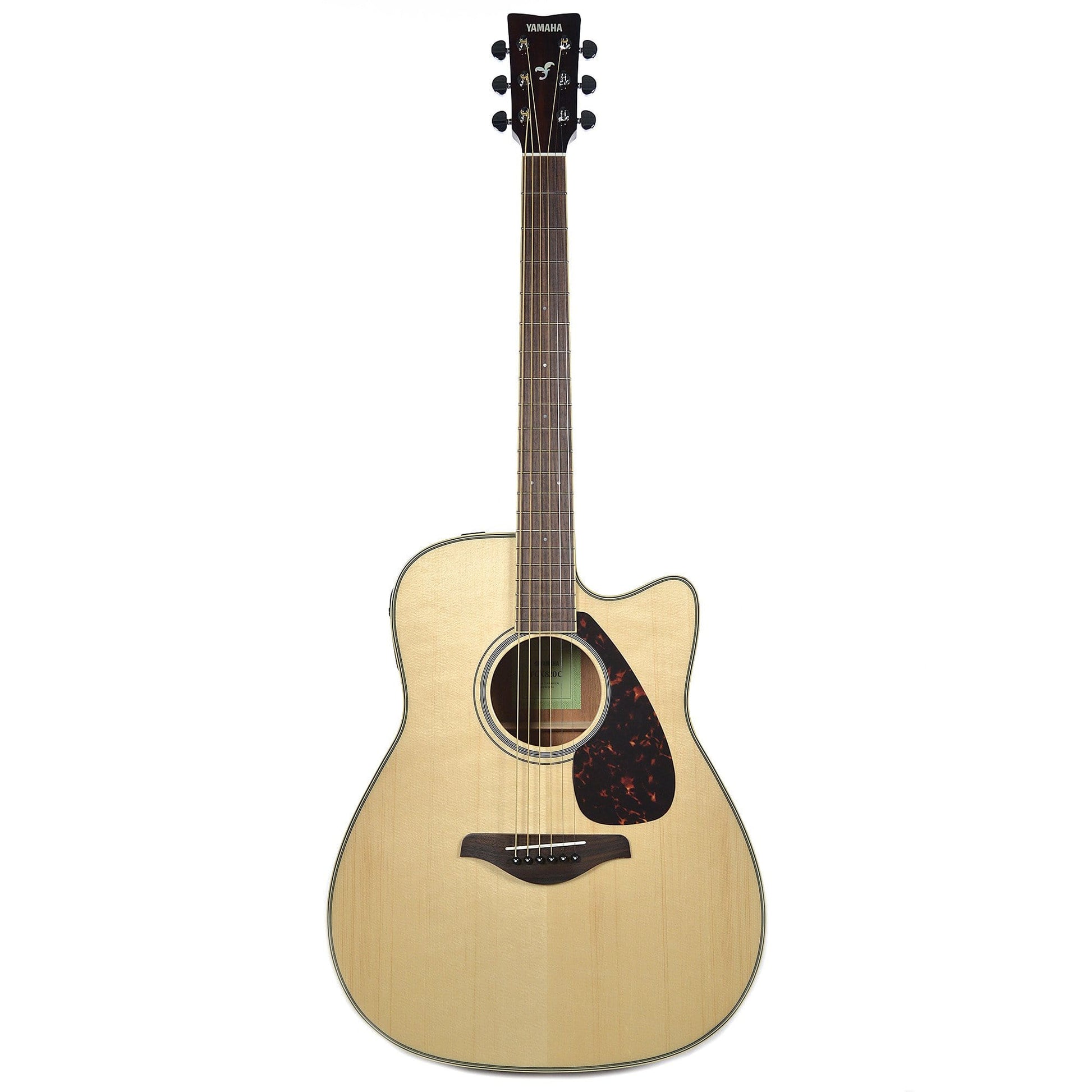 Yamaha FGX820C Folk Cutaway Acoustic-Electric Natural Acoustic Guitars / Dreadnought
