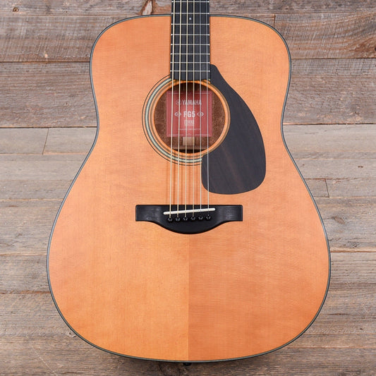 Yamaha Red Label FG5 Natural Acoustic Guitars / Dreadnought