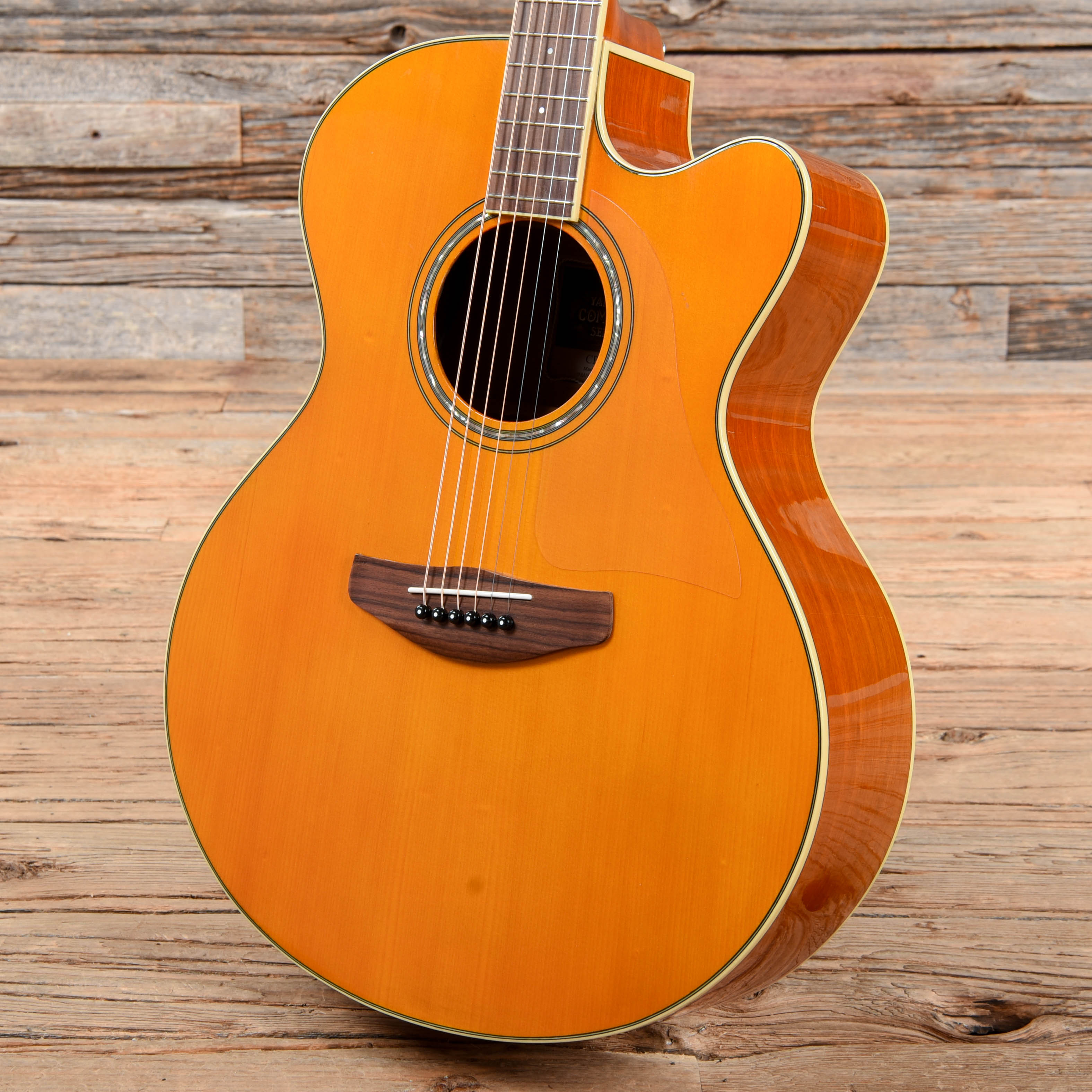 Yamaha Compass Series CPX600 Natural 2018 Acoustic Guitars / Jumbo