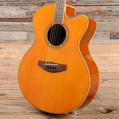 Yamaha Compass Series CPX600 Natural 2018 Acoustic Guitars / Jumbo