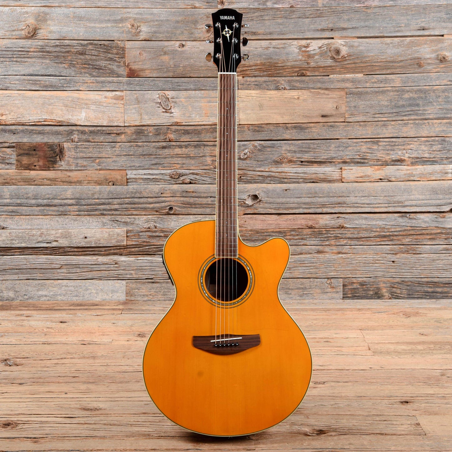 Yamaha Compass Series CPX600 Natural 2018 Acoustic Guitars / Jumbo