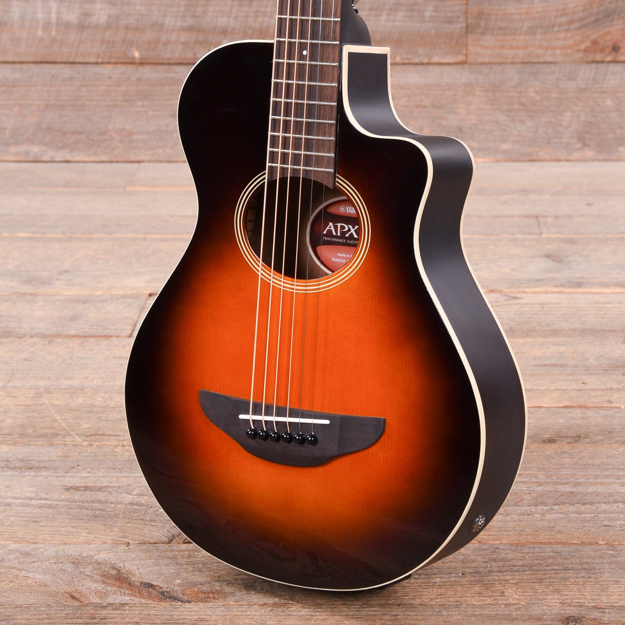 Yamaha APXT2 3/4-Size Thinline Spruce/Meranti Old Violin Sunburst w/Pickup Acoustic Guitars / Mini/Travel