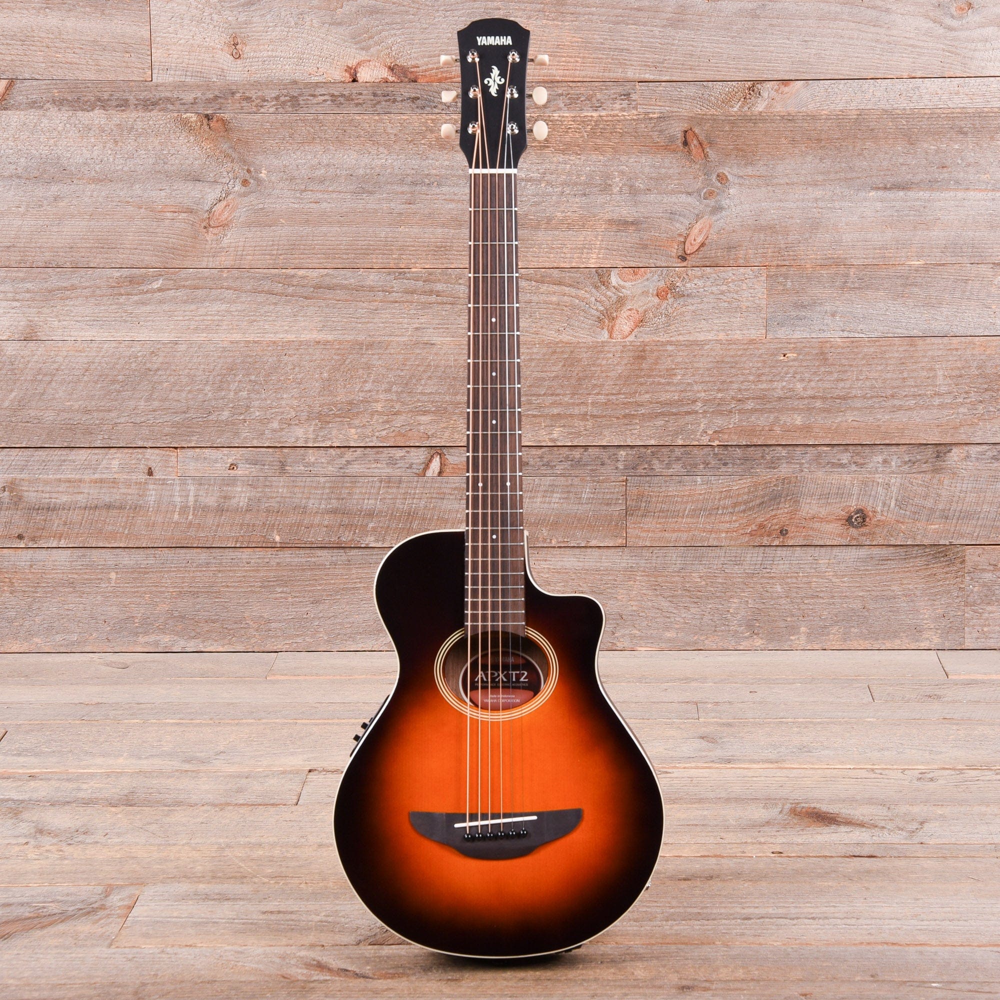 Yamaha APXT2 3/4-Size Thinline Spruce/Meranti Old Violin Sunburst w/Pickup Acoustic Guitars / Mini/Travel