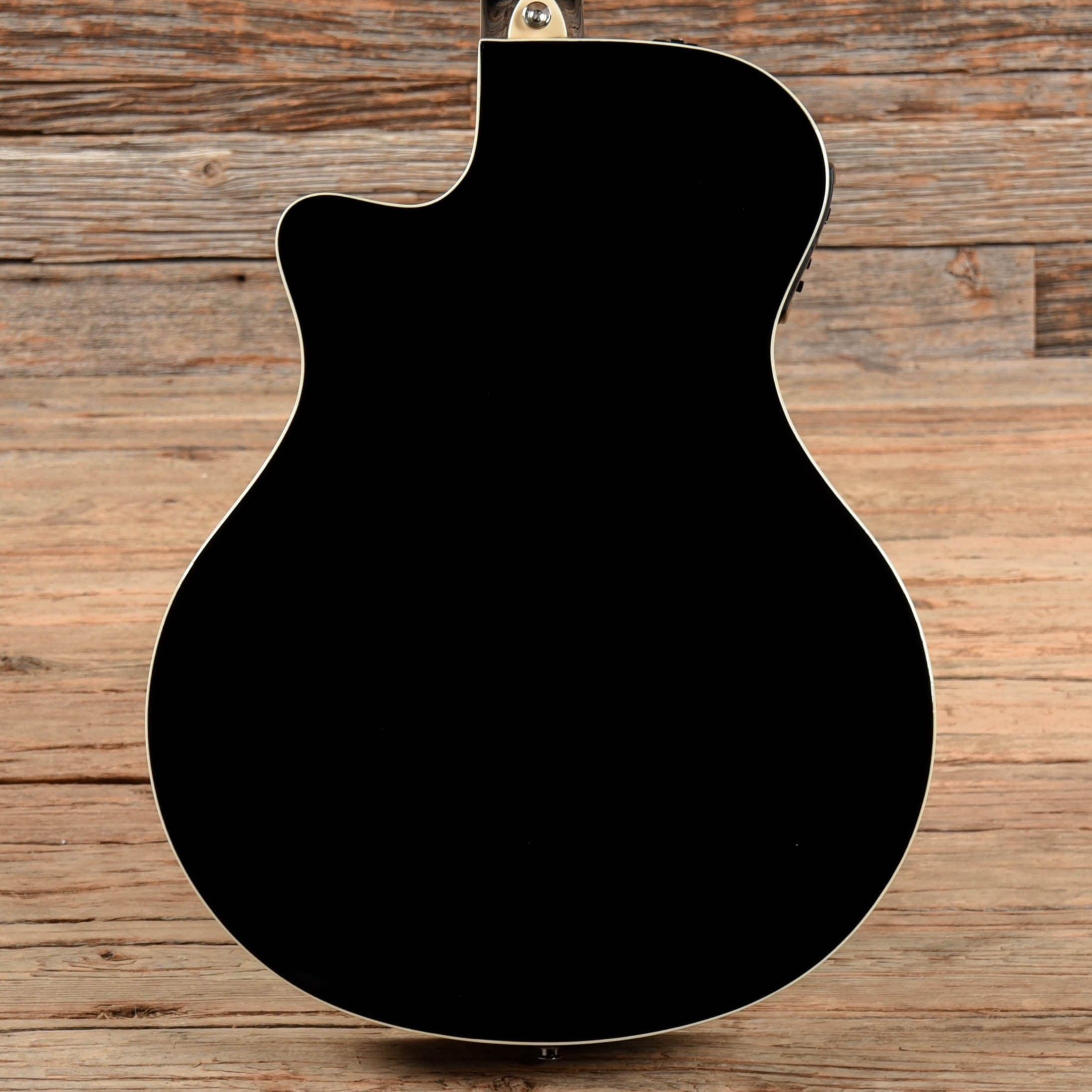 Yamaha APX600 Thinline Black 2008 Acoustic Guitars / OM and Auditorium