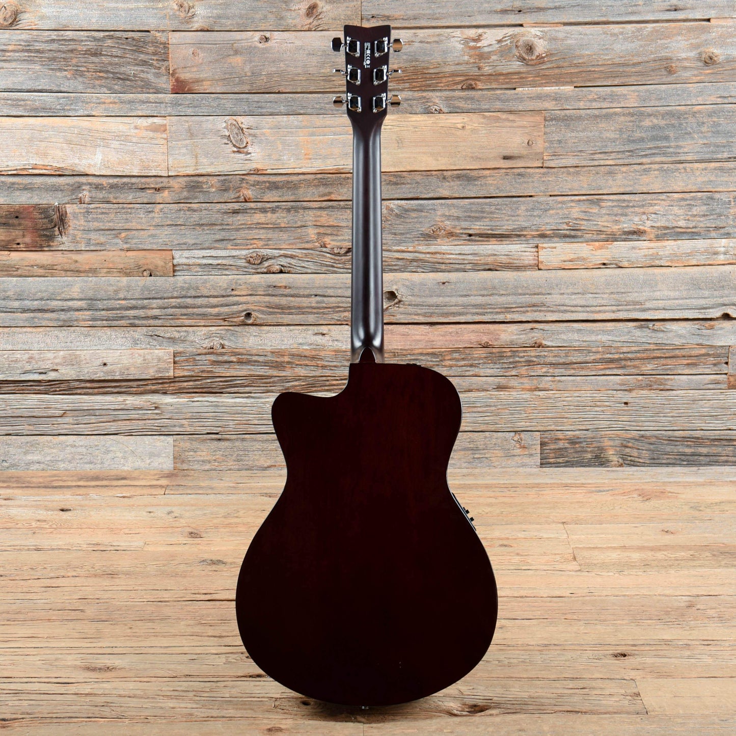 Yamaha FSX315C F Series Concert Cutaway with Electronics Sunburst Acoustic Guitars / OM and Auditorium