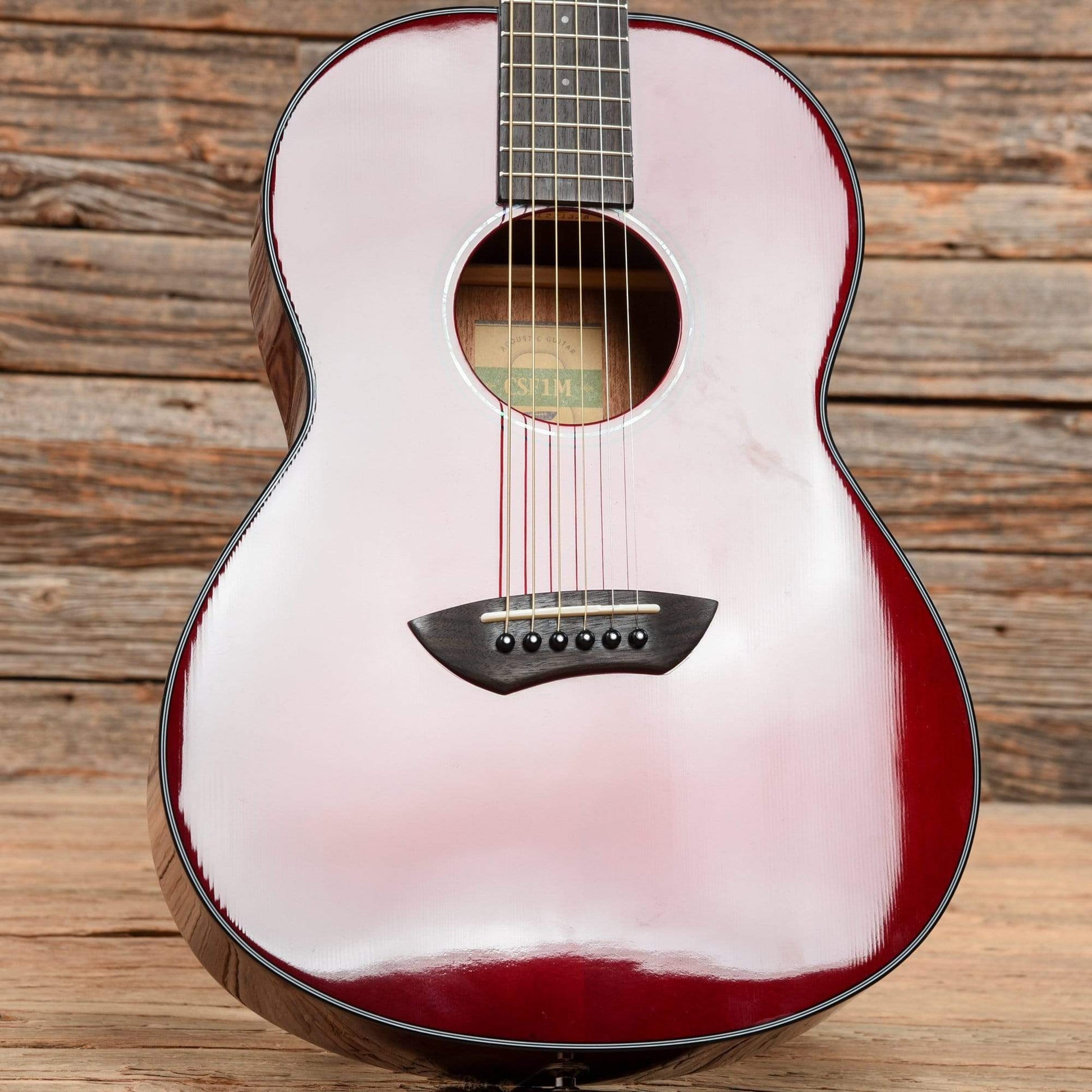Yamaha CSF1M Parlor Acoustic Guitar Crimson Redburst Acoustic Guitars / Parlor
