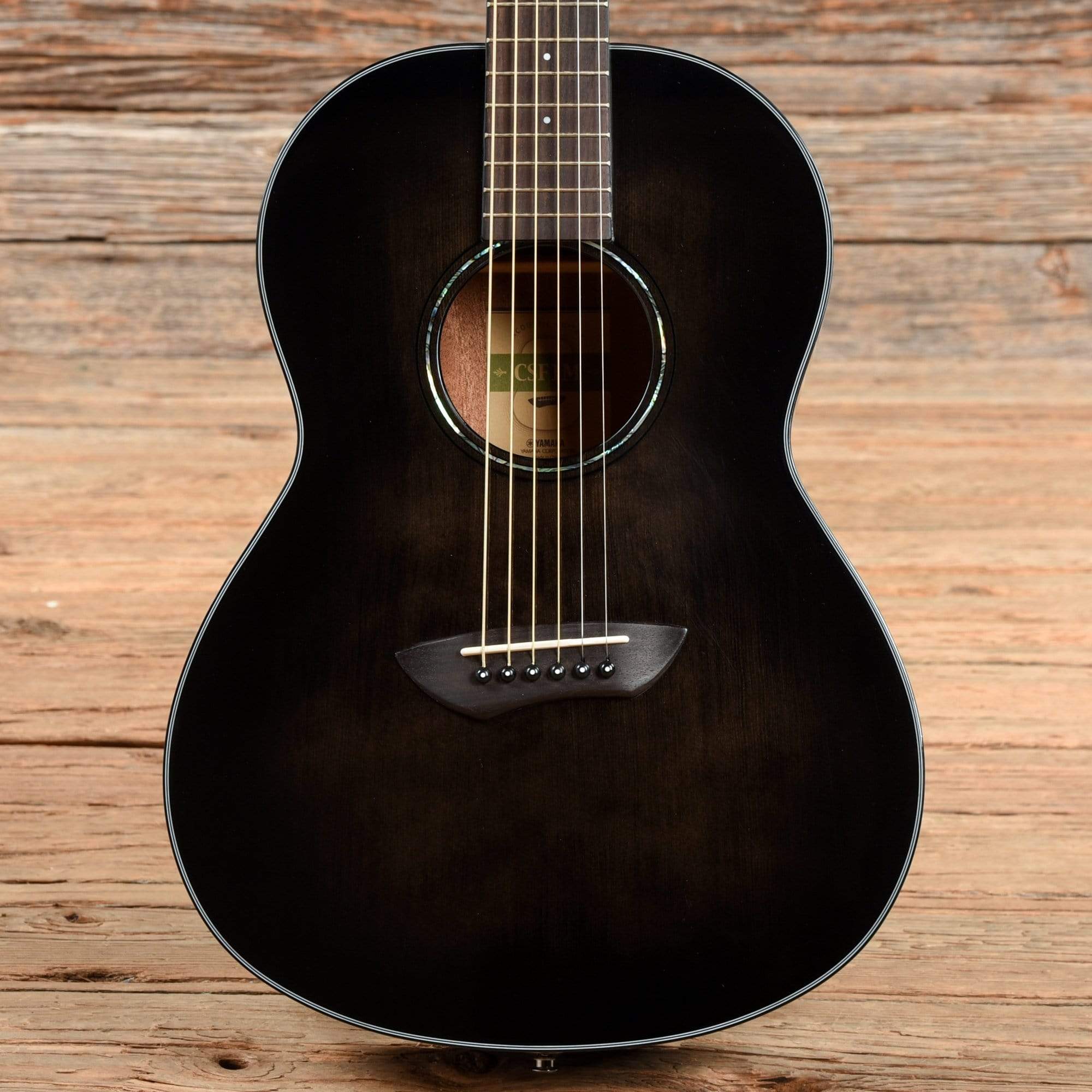 Yamaha CSF1M Parlor Black Acoustic Guitars / Parlor