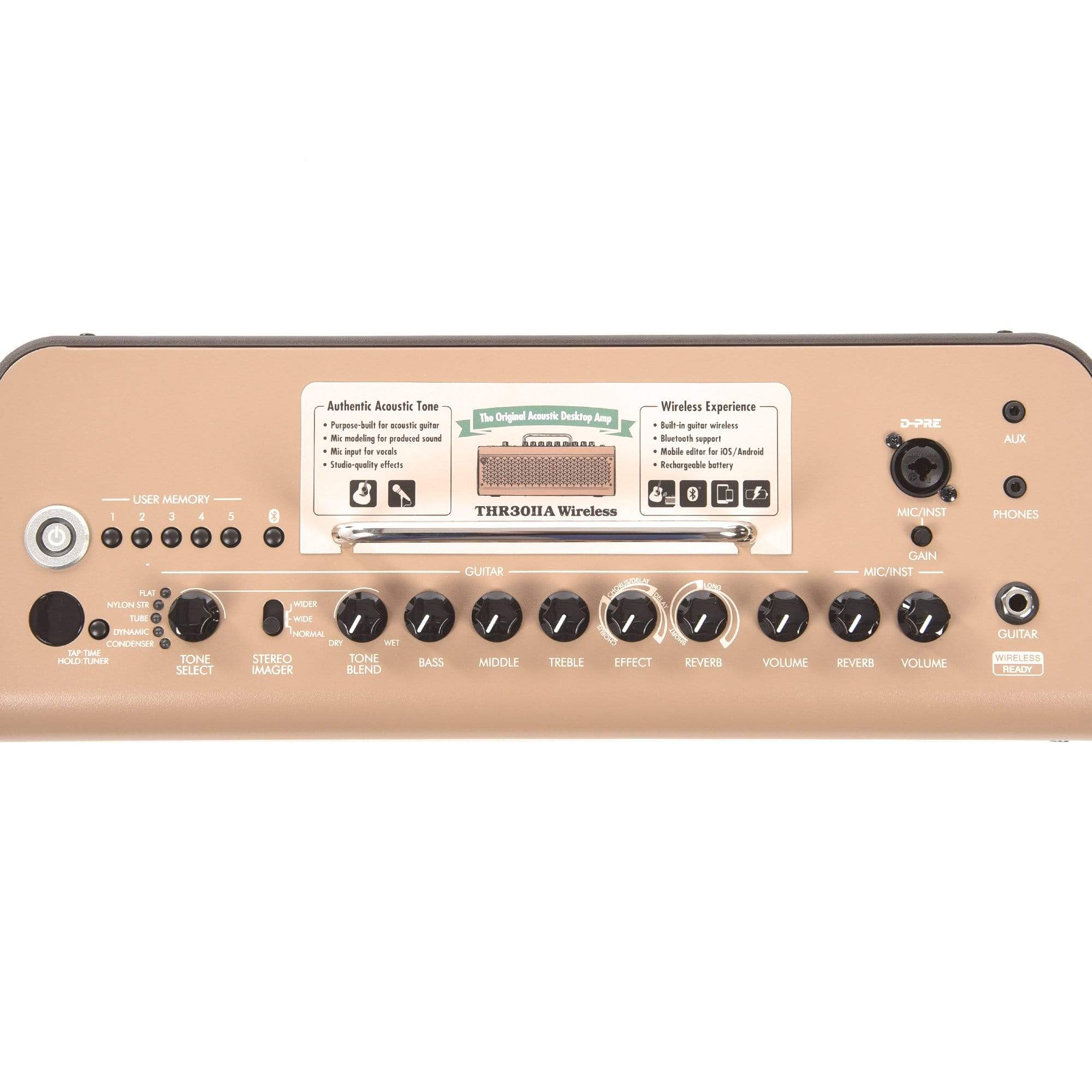 Yamaha THR30IIA Wireless Acoustic Guitar Amplifier Amps / Acoustic Amps